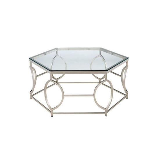 Bowery Hill Metal Coffee Table in Chrome - BH-1445136 RSM8_C1XSU92