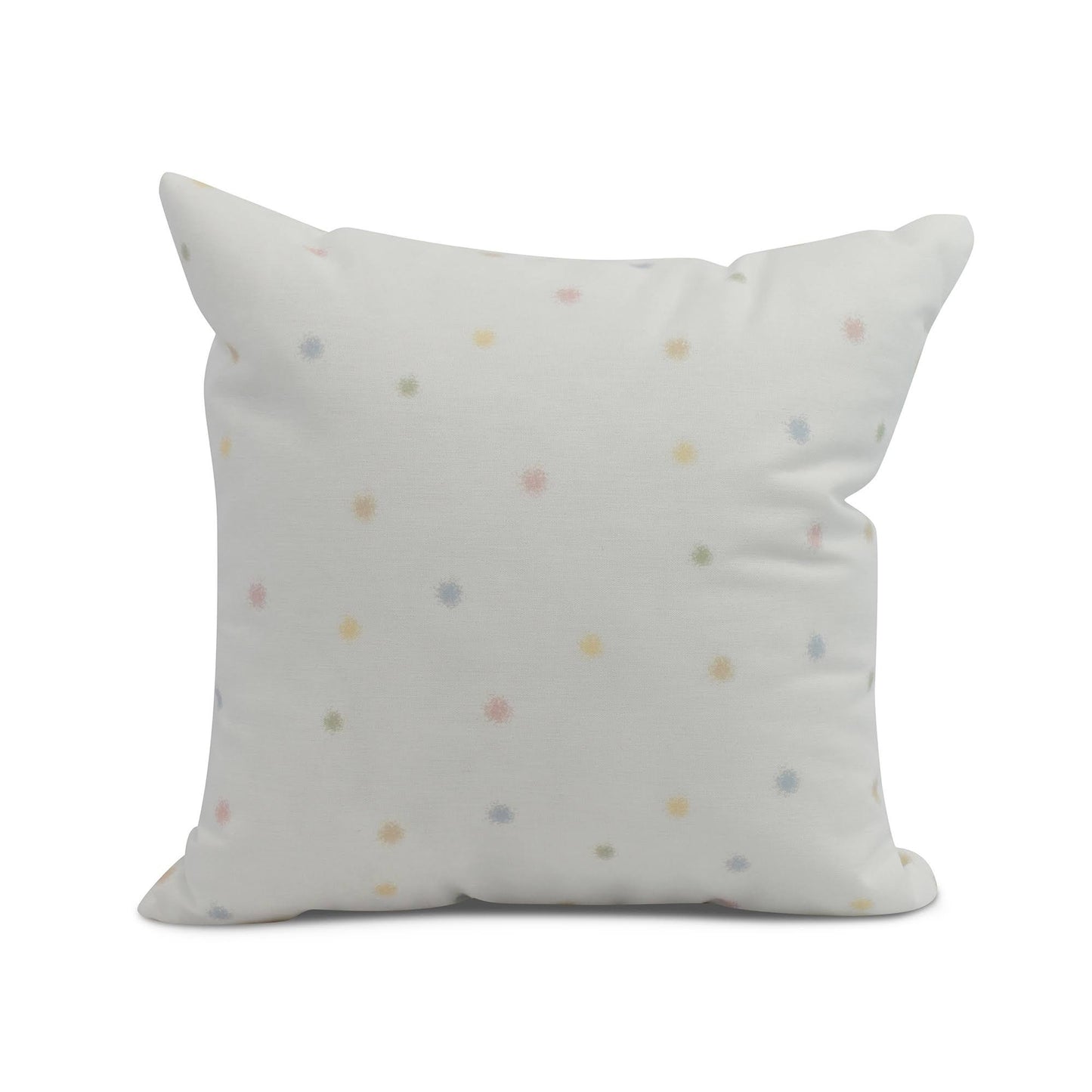 Simply Daisy, 26 x 26 inch,Veggie Dots Decorative Pillow,Pale Pink HWF3_A8ECM88