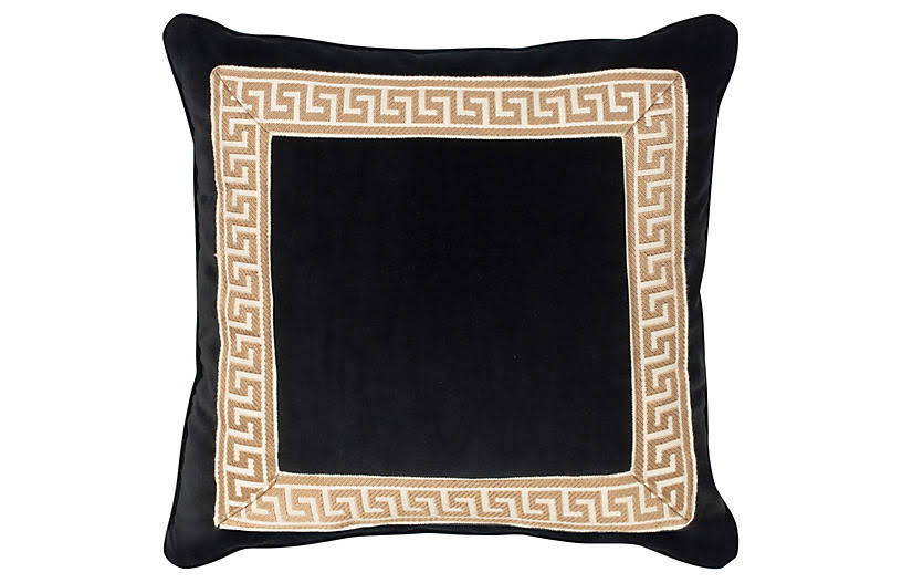 Robertson 20x20 Pillow - Black - Miles Talbott LYM7_T0XEP07