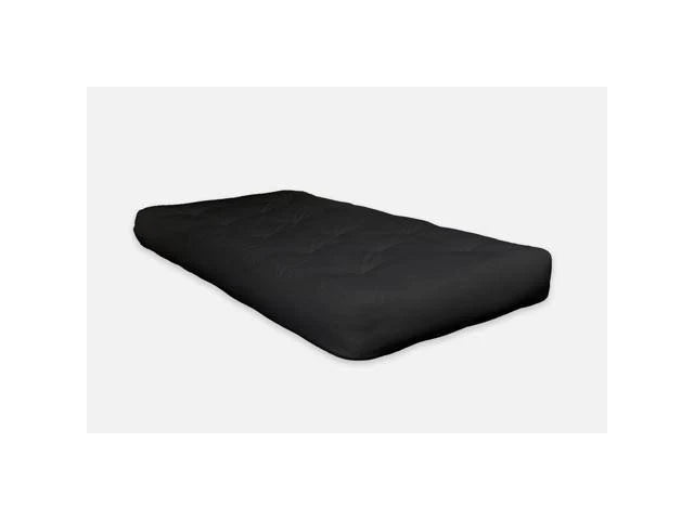 AJD Home 8 Double Foam Queen Futon, 80 in. x 60 in. in Black YID1_Z7PHL86