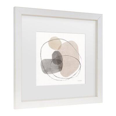 Think Neutral 08 by Lisa Audit - Picture Frame Painting Print on Plastic Wrought Studio Matte Color: Matte White, Size: 18x22 H  KSB2_Q9LPJ44