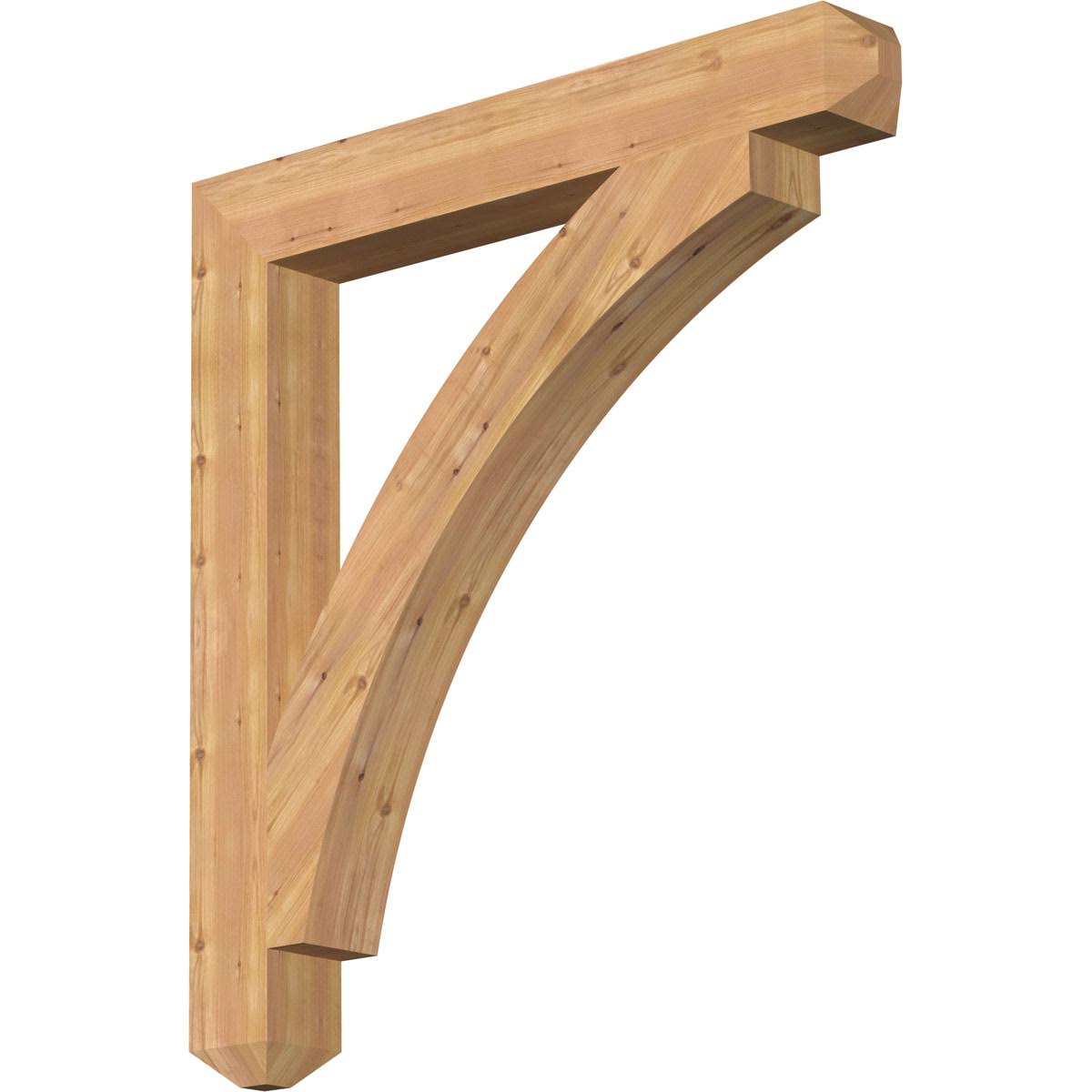 5 1/2x22W x 44x22D x 48x22H Thorton Craftsman Smooth BRACKET, Western Red Cedar RNL7_K2CHH56