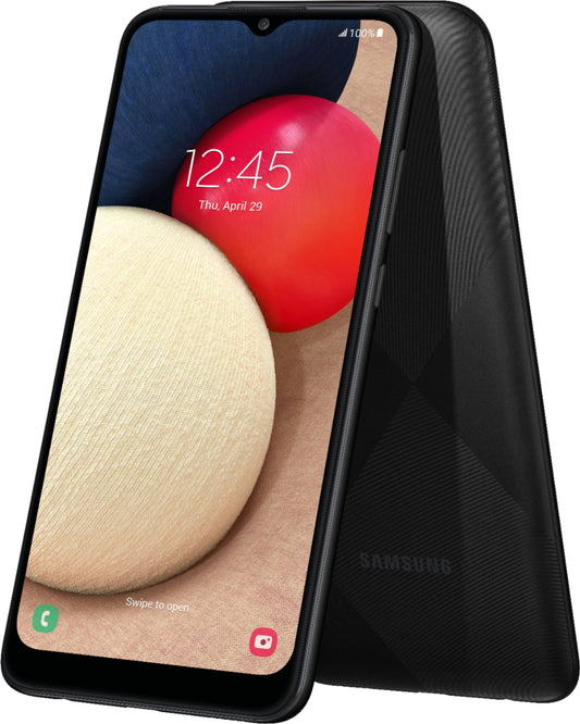 Samsung SMA024VZKVZPP Galaxy A02 with 32GB Memory Prepaid Cell Phone, Black (Verizon) ANA8_A3WPN38