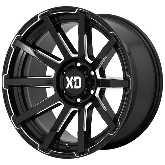 XD Series XD847 Outbreak Gloss Black Milled 20x9 6x4.5 18mm (XD84729064318) YEO0_U4INL71