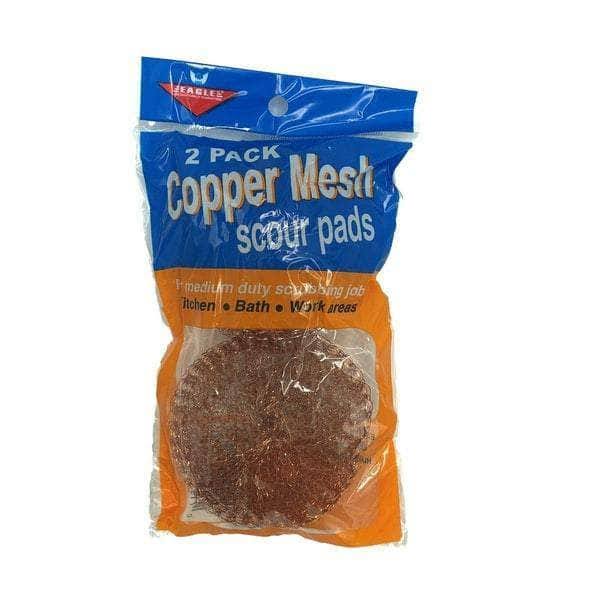 Copper Mesh Scour Pads - 2 Pack Case Pack 144 QEM5_H6EDC99