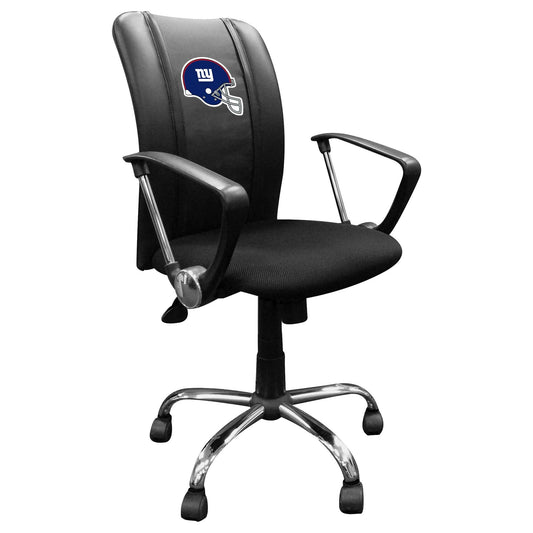 NFL New York Giants Curve Task Chair with Helmet Logo Multi LGB7_I0OQJ23