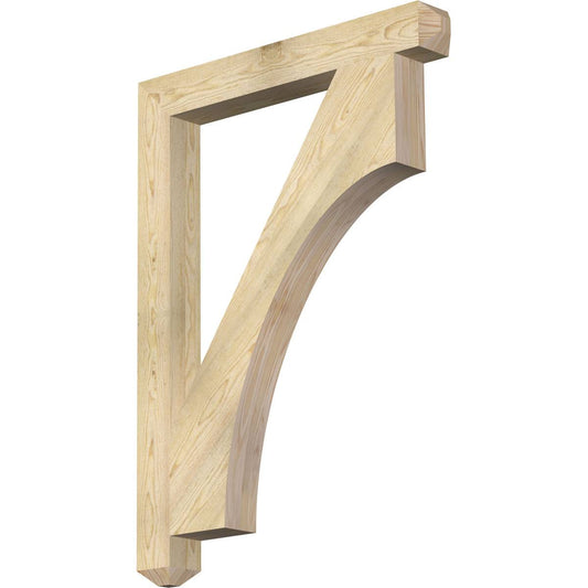 4x22W x 34x22D x 46x22H Westlake Craftsman Rough Sawn BRACKET, Douglas Fir WCE1_G3DMG30