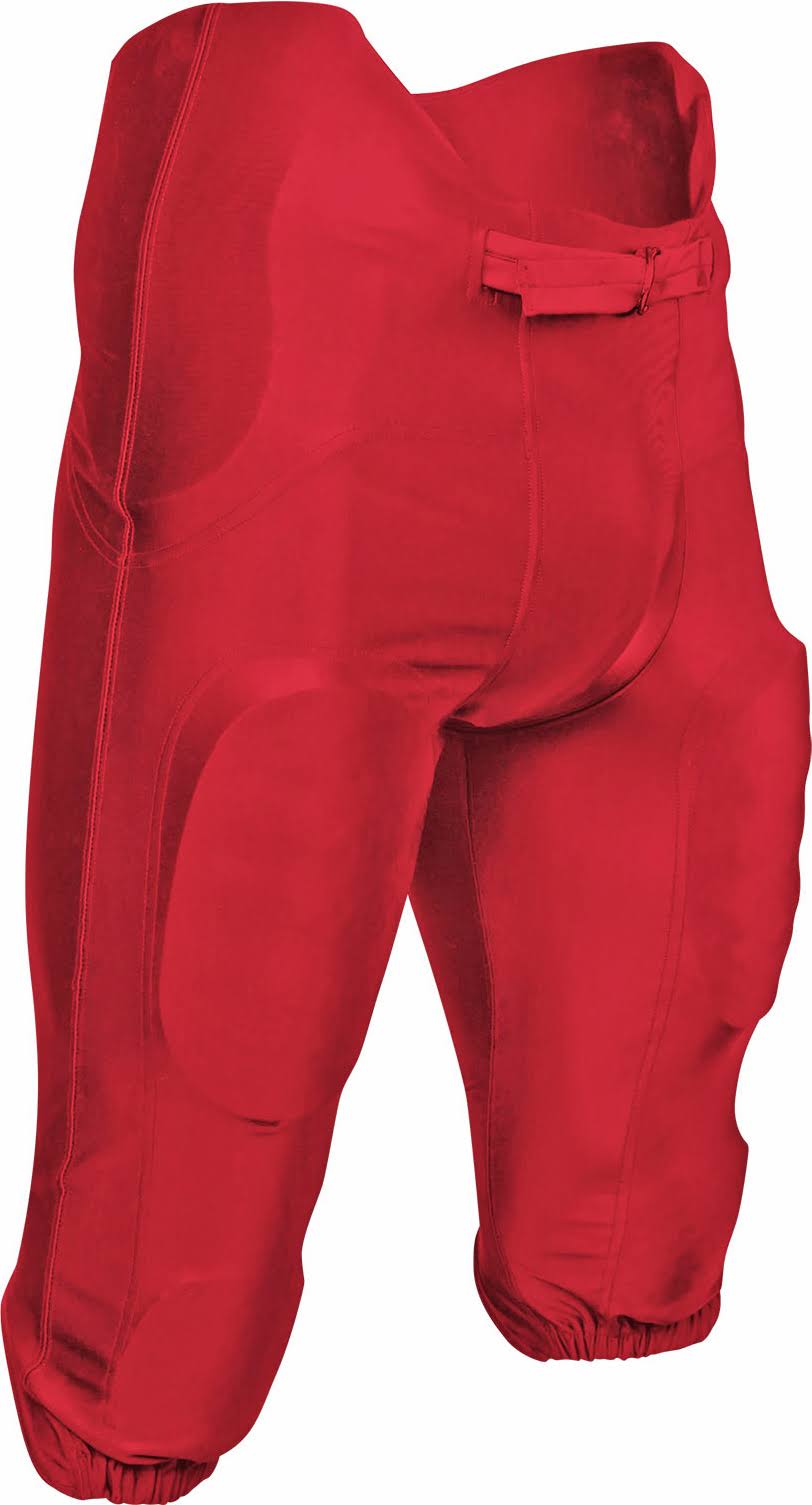 Champro Bootleg 2 Adult Integrated Football Pants Scarlet / 2XL SDM3_X9PZI29