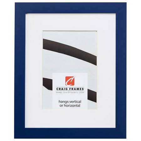 Craig Frames Confetti, 24x32 inch Modern Blue Picture Frame Matted for A 20x28 Photo, Size: 24 x 32 IAX1_X5TQC93