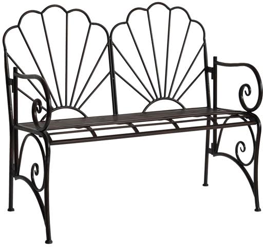 Crestview Collection FZR2883BR Element Bench MGD1_B1GRV65