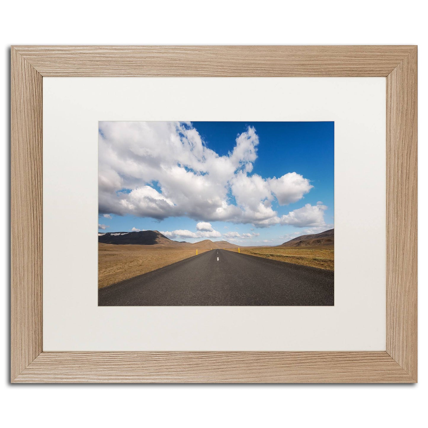 Trademark Fine Art Never-ending Land by Philippe Sainte-Laudy Framed Photographic Print - Size: 16x22 H x 20x22 W x 0.5x22 D, Fr XEP0_X6IOF52