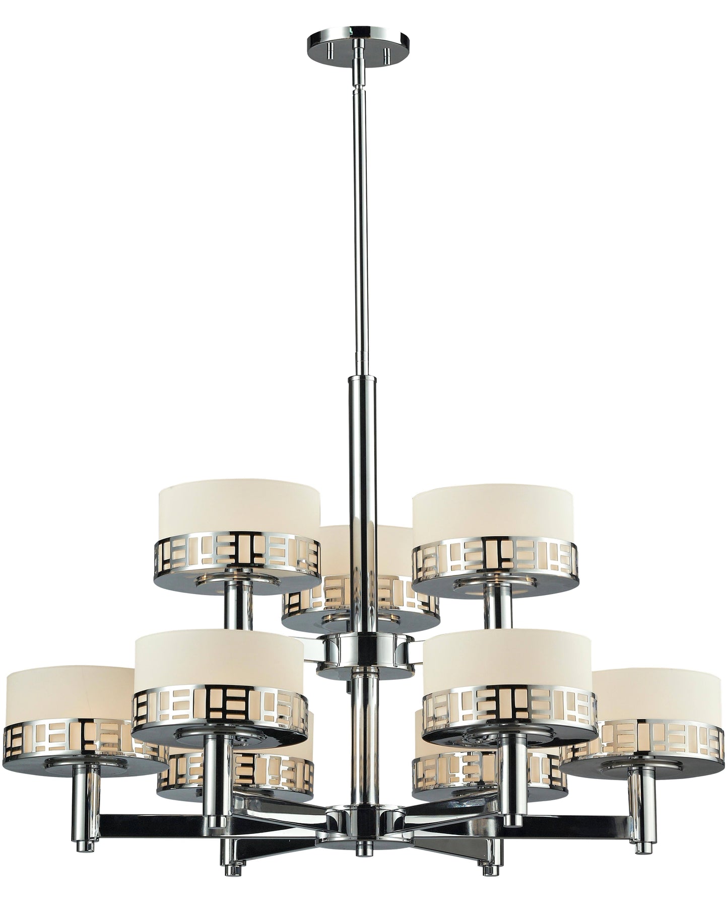 Z-Lite 328-9-CH Chrome Elea 9 Light Chandelier NJC3_C1FHQ46