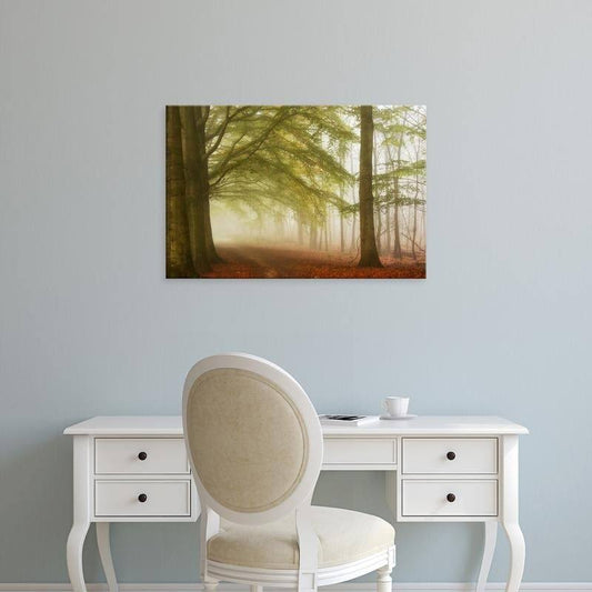 Easy Art Prints Lars Van De Goors &Dreamwalkers& Premium Canvas Art - 20 x 30 - Modern Black Frame AAU4_U7INC64