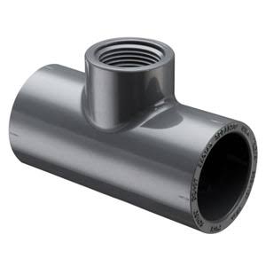 Spears 802-333SR 3X1/2 PVC Red Tee SOCXSRFPT SCH80 | Blackhawk Supply RKU9_Q0PLP60