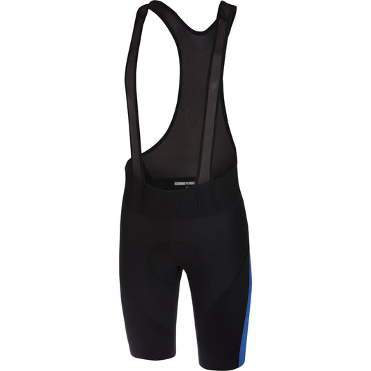 Castelli Velocissimo IV Bib Short - Mens Black/Surf Blue, XL SGT5_W8VHU24