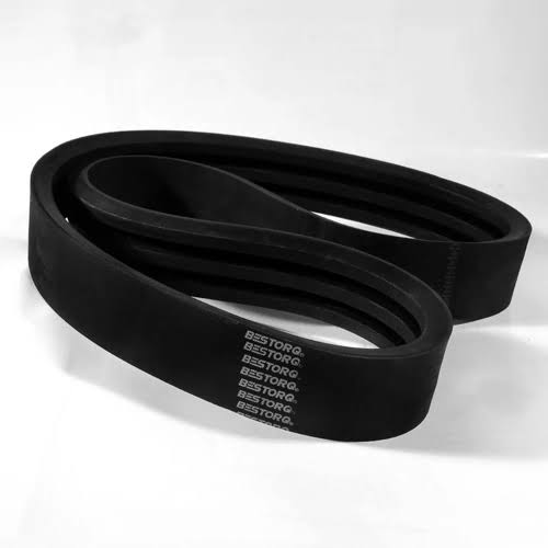 Bestorq 5/B158 Rubber V-Belt, Banded Black, 161x22 Length x 3.66x22 Width x 0.55x22 Height JCC8_J5ZSE30