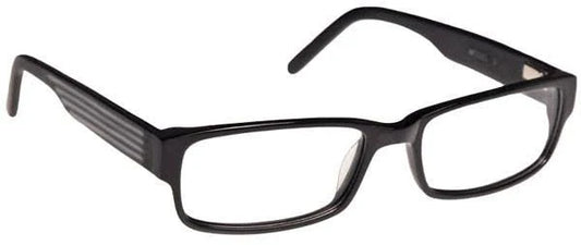 Prescription ArmouRx 7002 54 Eyesize Black - Black Eyeglasses JLK7_K8AIJ23