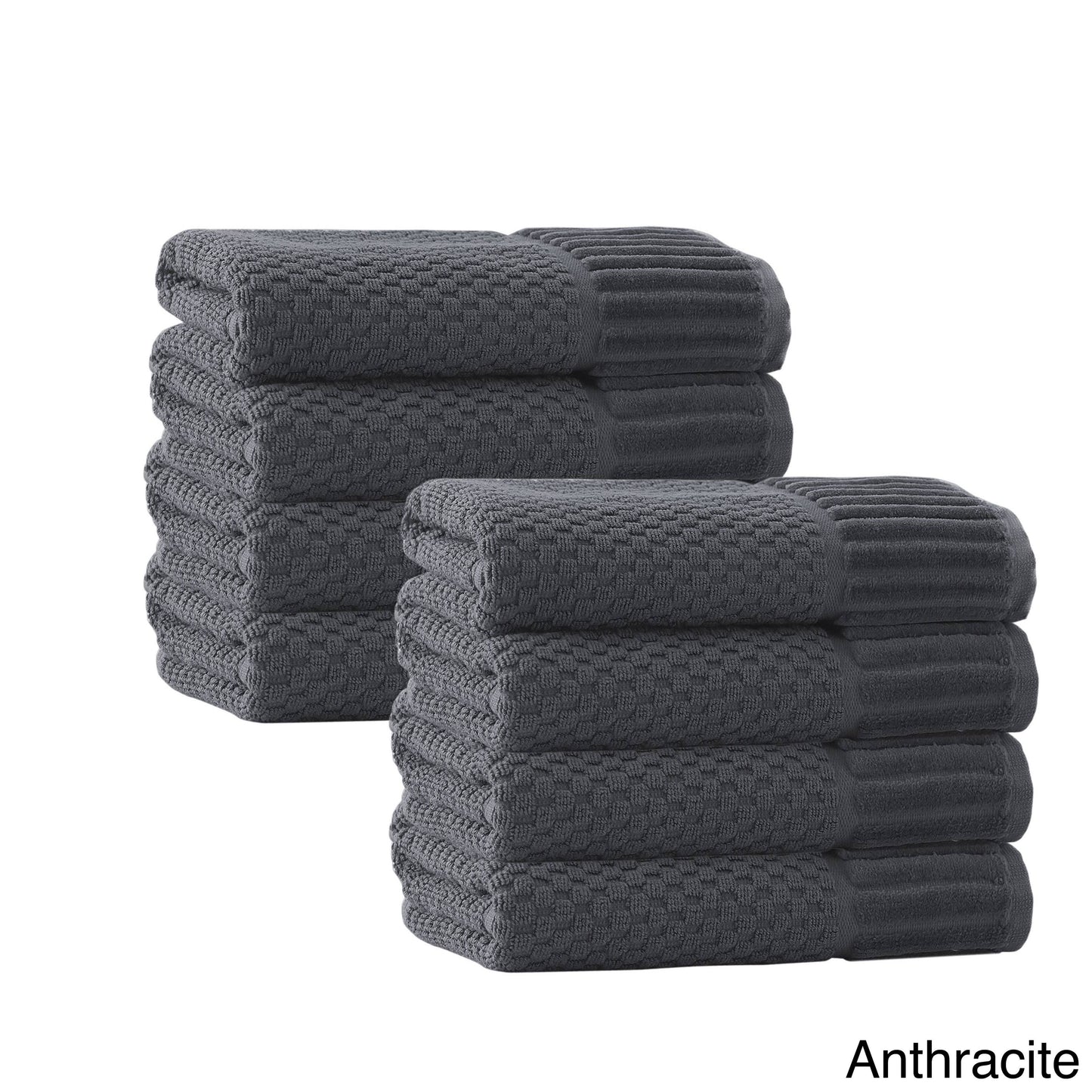 The Gray Barn Scharbauer Hand Towels (Set of 8) - Anthracite BFO4_C0STY17