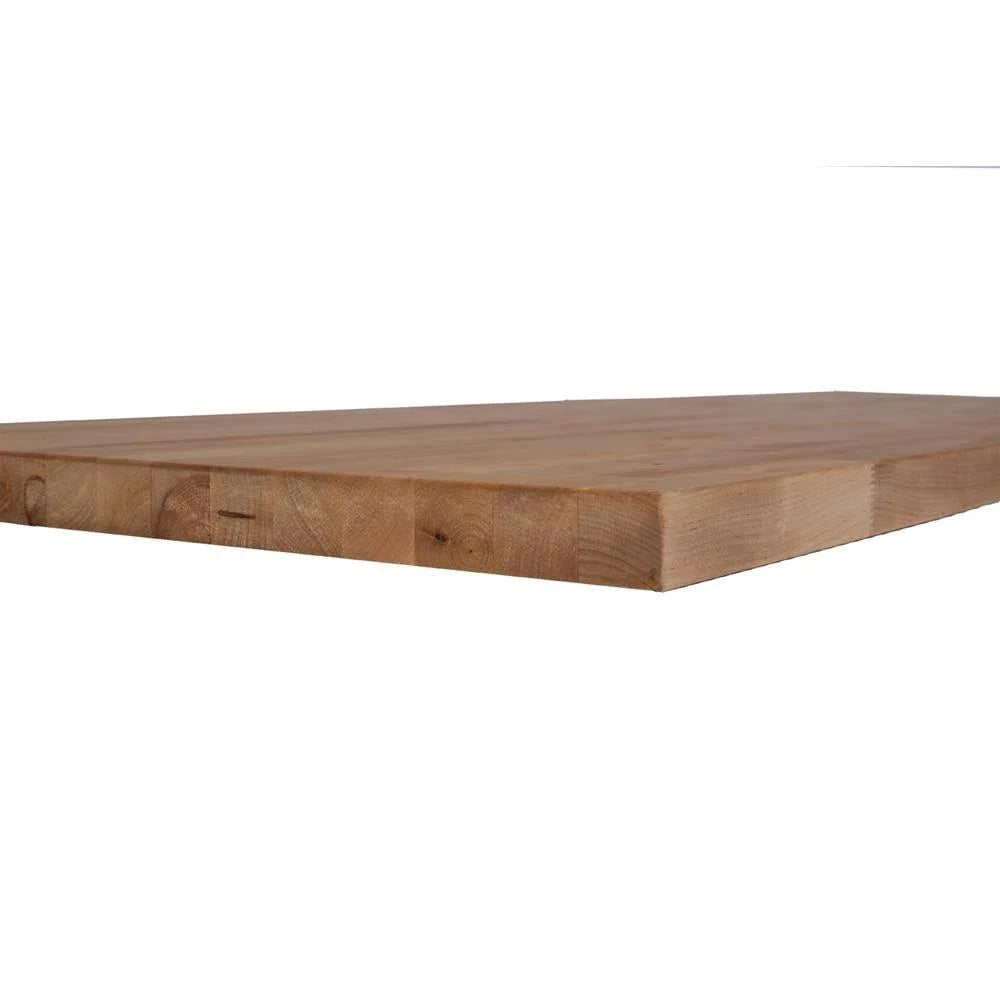 Wood Butcher Block Kitchen Countertop Unfinished Birch Cutting Board 98 x 25 in. CCX5_N3ZCN91