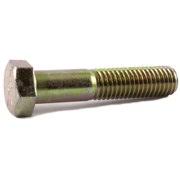 1/2-13 x 5 3/4 Grade 8 Hex Cap Screw Yellow Zinc Plated Domestic USA (25) WBG4_K3RKW29