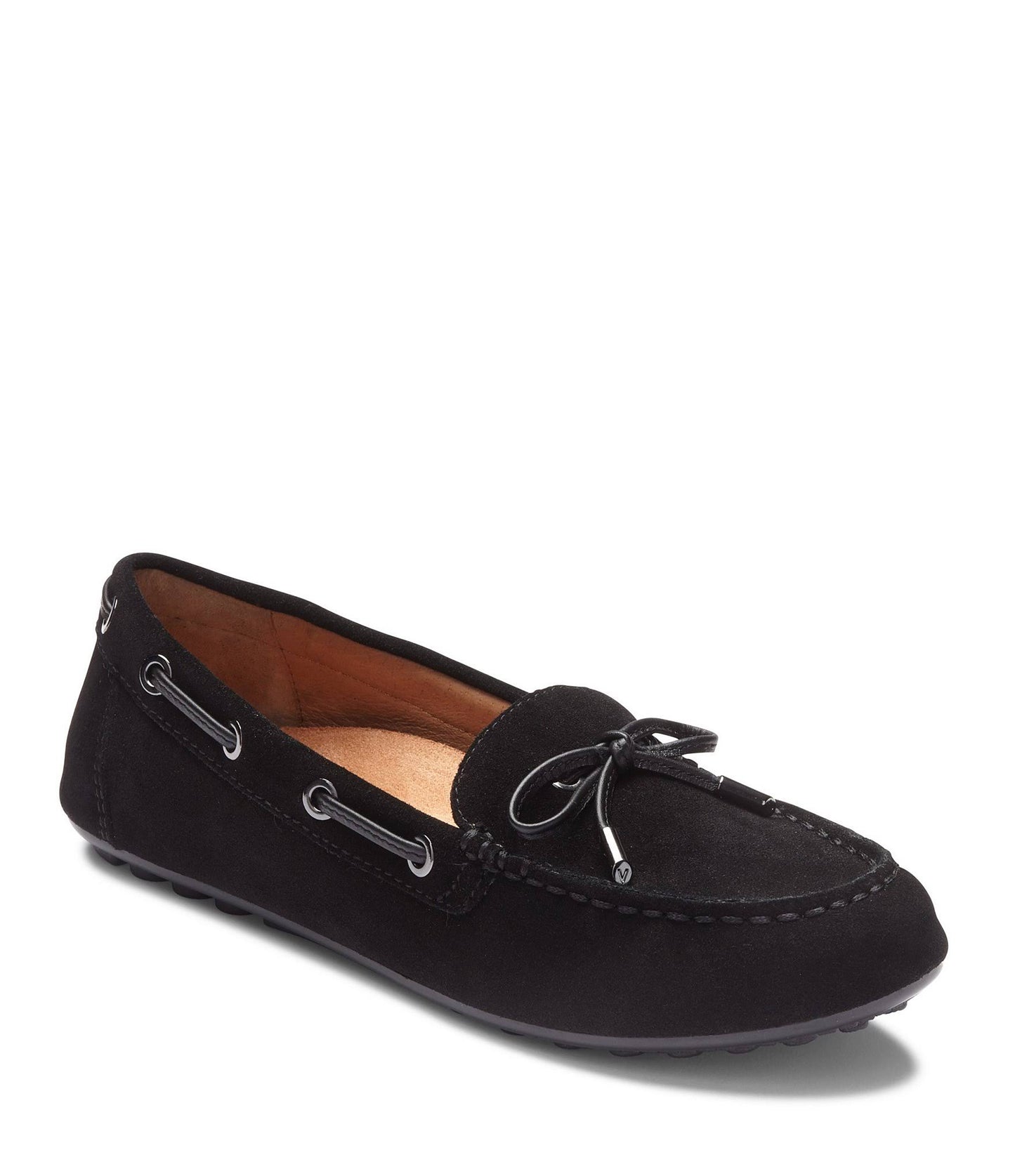 Vionic Virginia Leather Moccasin Black / 7 / M ZAZ2_T6FYB14