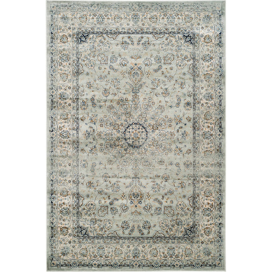 Safavieh PGV605L Persian Garden Vintage 605 Light Blue / Ivory 6&-7x22 x 9&-2x22 Rug DNC0_A0RYE23