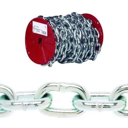 Campbell Chain 0722227 Proof Coil Chain 5/16 inch 60 Foot Zinc Plated Steel QUQ2_O1WKS20