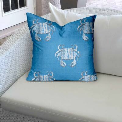 Danis Outdoor Square Pillow Cover  Insert Rosecliff Heights Fill Material: Polyester/Polyfill, Closure Type: Envelope, Size BEH7_Y9XBL16