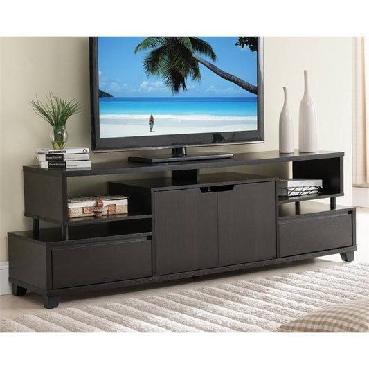 Bowery Hill Contemporary TV Console in Cappuccino BJR1_H4DVA60