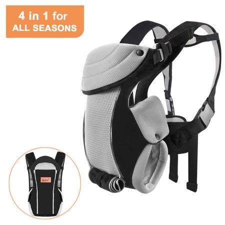 Bable Baby Carrier Ergonomic, Soft Carrier Newborn-for Baby 8-20 lbs-Baby Wrap Carrier Comfortable for All Seasons, Size: Medium OQO5_K9CCS72