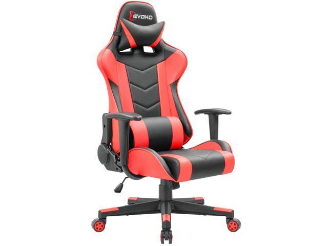 Devoko Ergonomic Gaming Chair Racing Style Adjustable Height High-Back IMW8_F5IJZ10