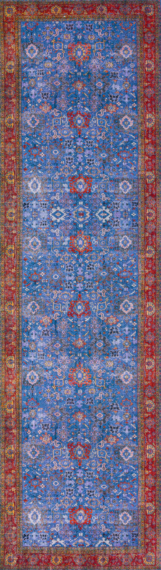 Addison Rugs Kensington AKE39BL2X8 Blue, Runner ATD9_D6EGW98