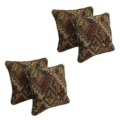 Westmoreland Tapestry Throw Pillow Millwood Pines Fabric: The Wild North LKD8_Y3JSJ22