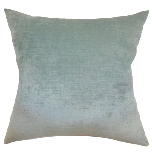 Strick  Bolton Erroll Aqua Blue Feather and Down Fill Throw Pillow (20 Inches x 20 inches) AHF2_T4FAH50