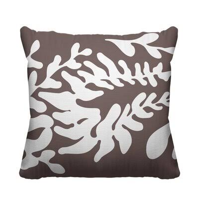 Annora Outdoor Square Pillow Cover  Insert Bayou Breeze Color: Umber, Size: 16x22H x 16x22W VCD8_H9OUT01