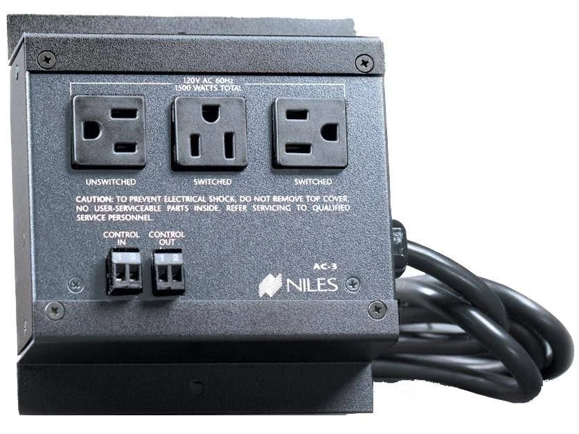 Niles AC-3 Voltage-Triggered AC Power Strip (3 AC Outlets) FQP6_U9ZOK88