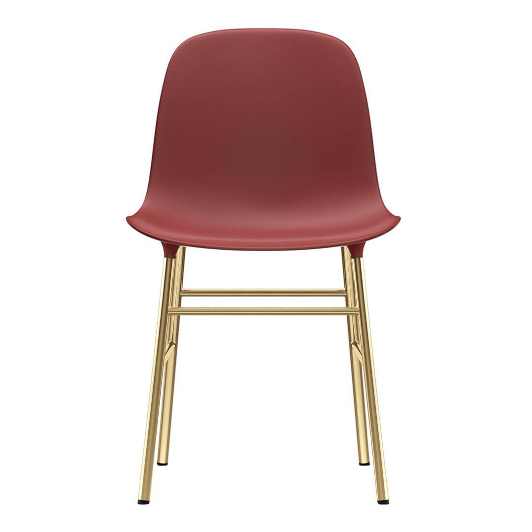 Normann Copenhagen Form Chair Brass Red NQH0_R5YOL57