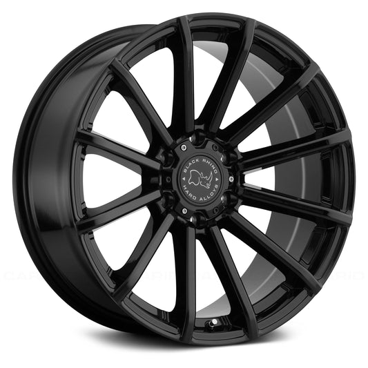 Black Rhino Rotorua Gloss Black Wheels | 2095RTU126140B12 MTD9_H4WME61