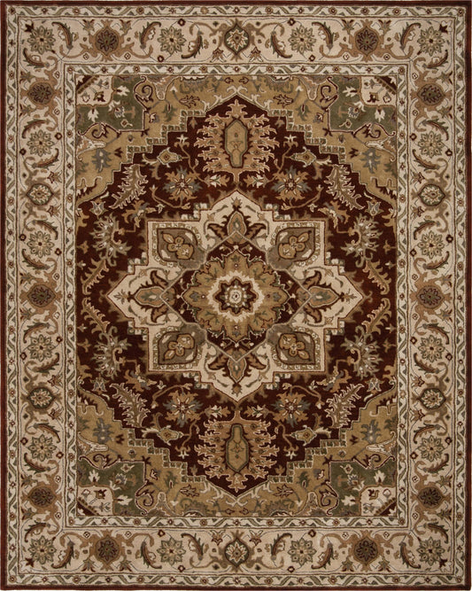 Safavieh Royalty 700 Red/Beige 8& x 10& Area Rug DMY5_S9WLC19