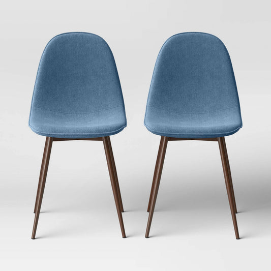 2pk Copley Upholstered Dining Chair Light Blue - Project 62 BLU8_C9EFL80