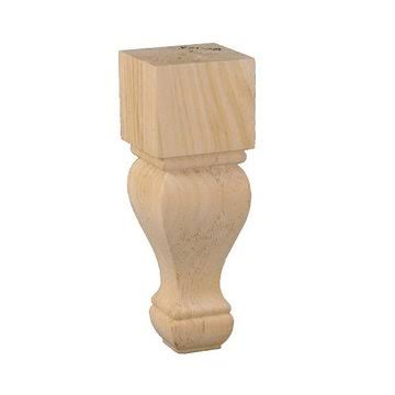 Classic 8 inch Tapered Queen Anne Furniture Leg | Oak | Furniture Feet  Leg Chair Legs XLJ9_M8VEM83