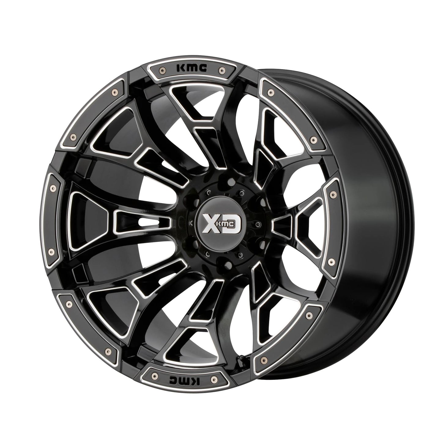 XD Series XD841 Boneyard Gloss Black Milled 20x10 8x170 -18mm (XD84121087318N) CNO9_W2CYP21