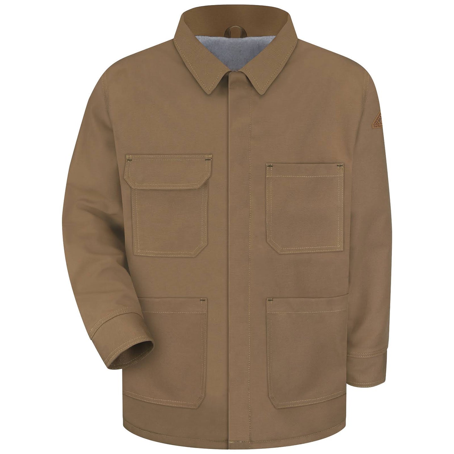 Bulwark - Brown Duck Linemans Coat - Excel FR ComforTouch M JHI5_L3PKI32