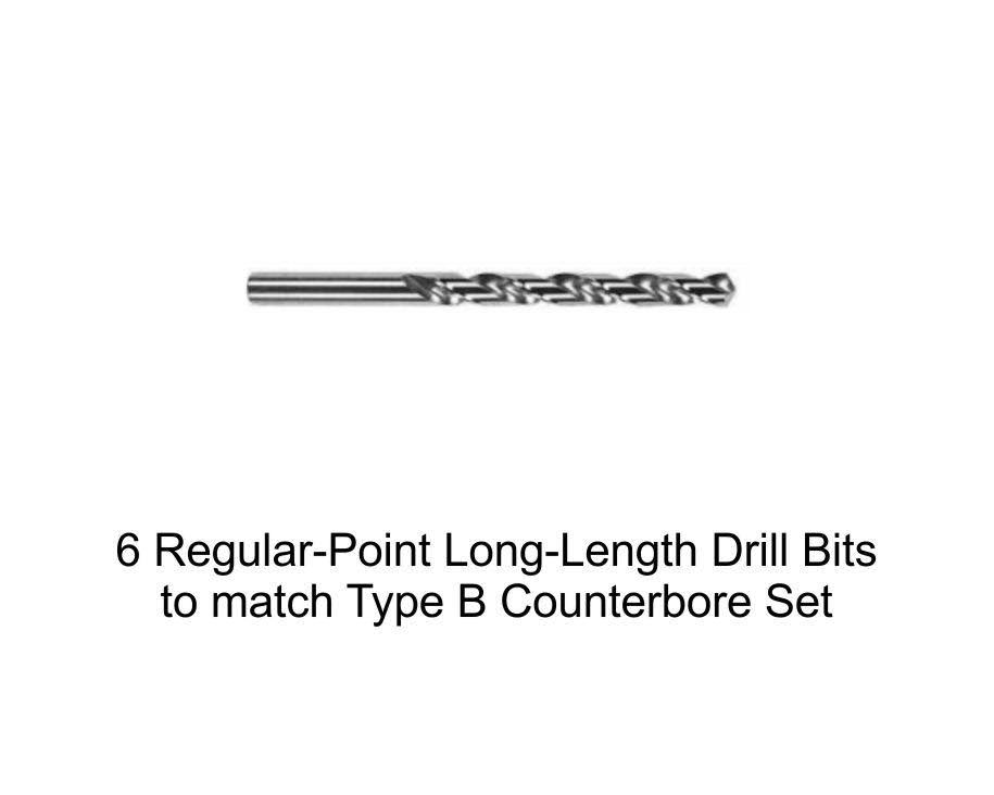 WL Fuller N 6 | Regular-Point Long-Length Drills Only, Size: 5 VFO1_N7YDA42