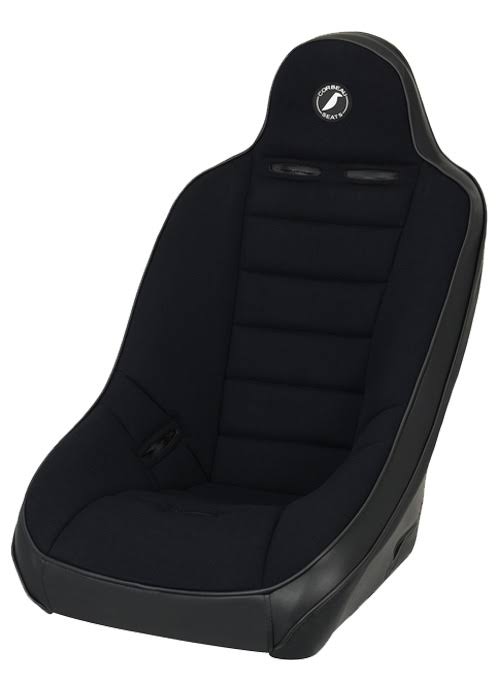 Corbeau Baja Ultra Suspension Seat Black Vinyl/Cloth 69401 ZQP5_V6KLB93