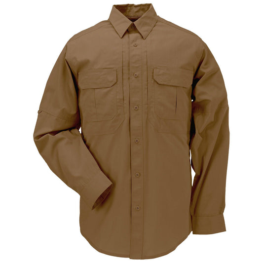 5.11 Tactical Taclite Pro Long Sleeve Shirt Large / Battle Brown MCB2_W7ZFD17