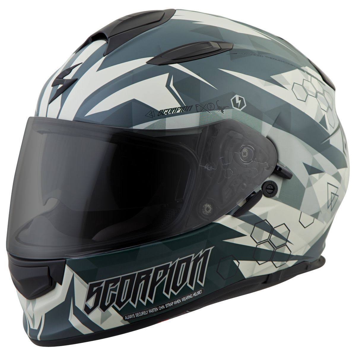 Scorpion EXO-T510 Cipher Helmet (Green, 2XL) QGS2_D5PYU80