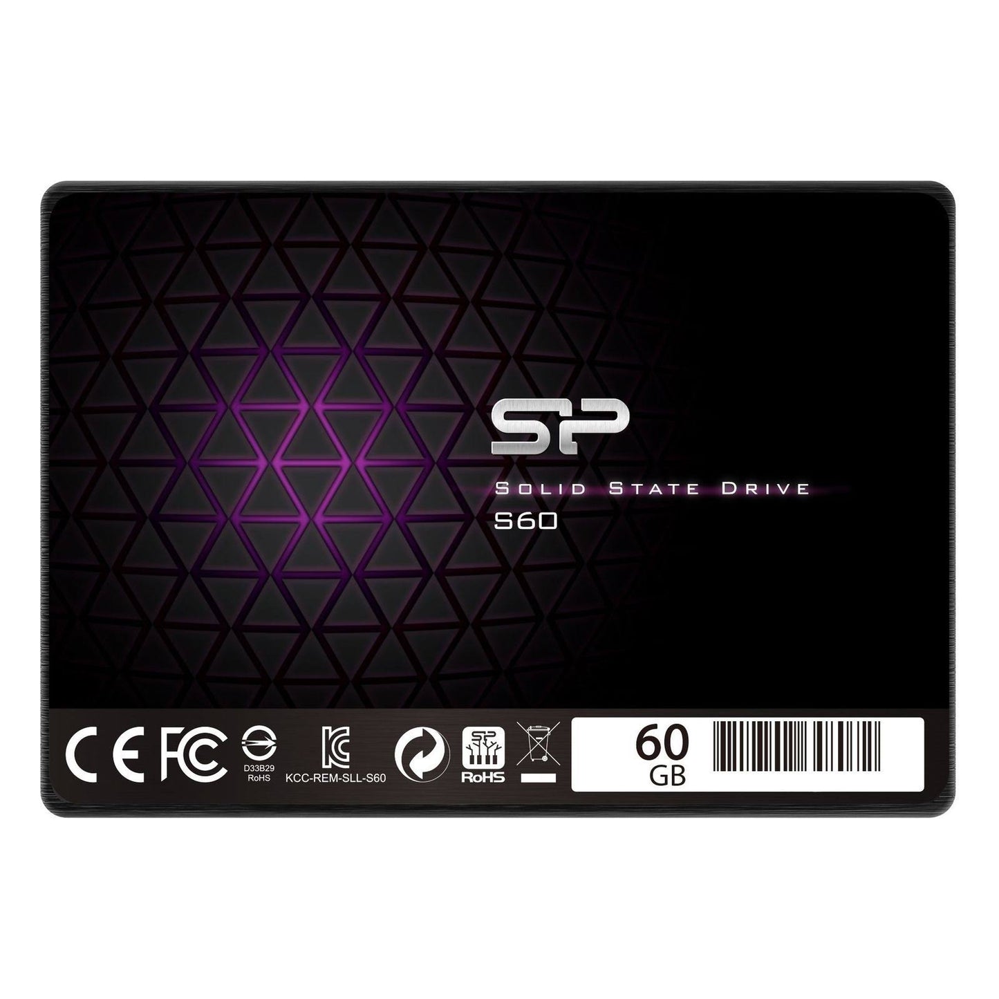 Silicon Power S60 2.5x22 60GB SATA III MLC Internal Solid State Drive (SSD) SP060GBSS3S60S25AE WXB3_S6MPD81