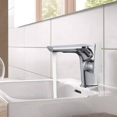 Unique GRI-513 Single Hole Bathroom Faucet with Drain Assembly MGN4_R6XPX41