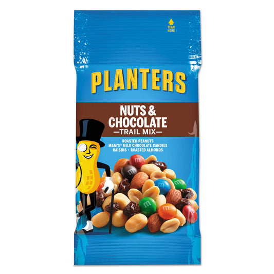 Planters Trail Mix, Nuts  Chocolate - 2 oz PPX6_Y8VSD33